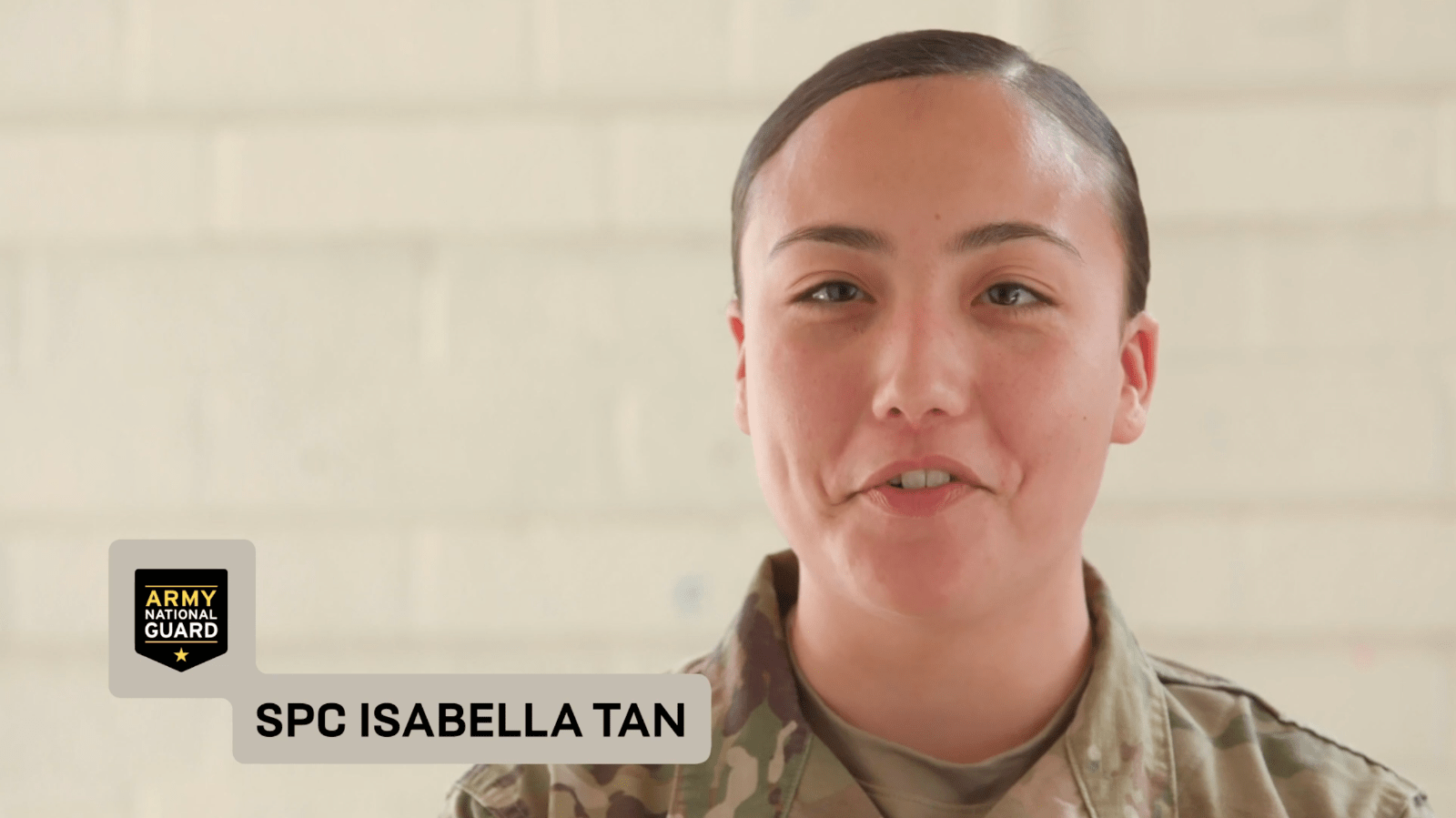 Behind the scenes of an Army National Guard photo shoot with SPC Isabella Tan